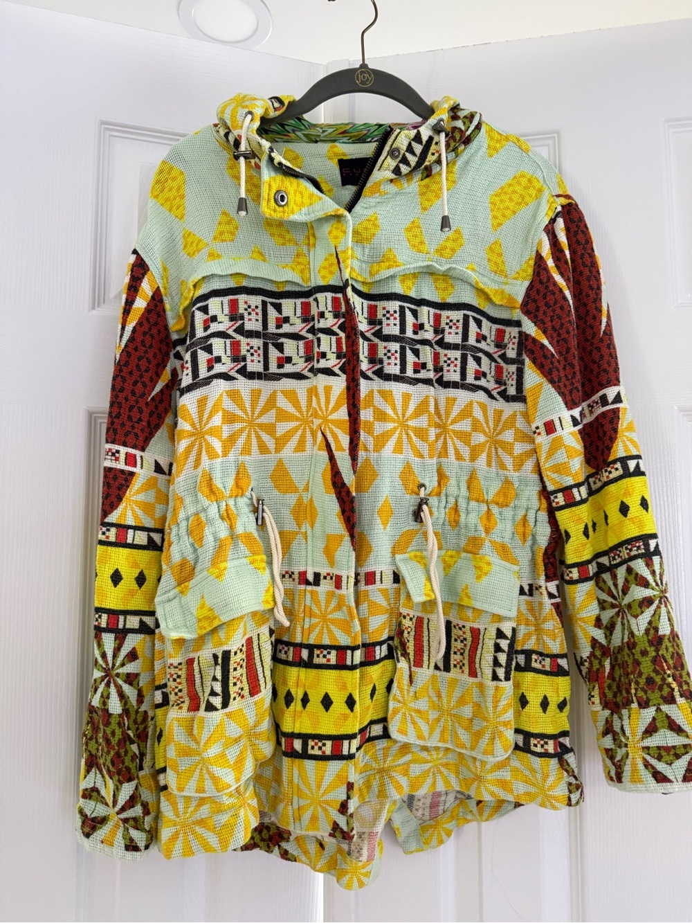 Custo Barcelona - Patchwork Hooded Zip Jacket